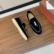 Kh Pure Italian Leather LP Loafers - Women's Casual British Style Shoes