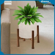 [Direrxa] Plant Stand Potted Stand Home Decor ,Solid Wood Item Stand,Mid Century Plant Holder for Different Sized Pots Gardening Gifts
