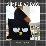 A3 bag - simple a3 bag - A3 picture book bag - folder bag - les bag - folder bag