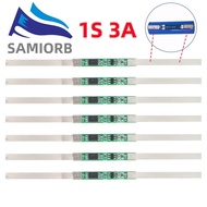 Li-Ion Battery Protection Board BMS 1S 2-3A PCB Protection Board for 3.7V BMS 18650