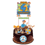 Blippi Cake Topper DIY