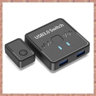 USB 3.0 Bidirectional Switcher 2 in 1 Out 2 Computers Share 1 Printer USB 2-In-1 Printer Sharer Keyb