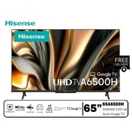 HISENSE Google TV UHD 4K HDR 65A6500H Google TV 65 นิ้ว รุ่น 65A6500H As the Picture One