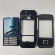 Complete front cover keyboard For Nokia E66 N73 battery back cover High quality housing Keypad