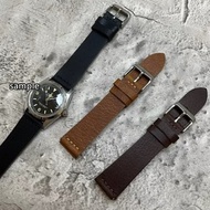 Timeless Watchband 手工縫線單層牛皮革錶帶18/20/22MM