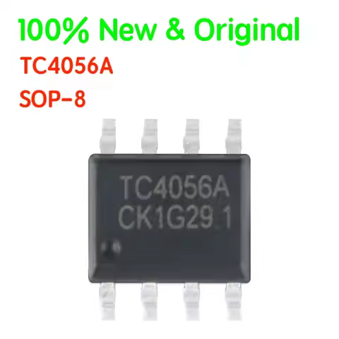 10PCS/LOT TC4056A SOP-8 1A Linear Linear lithium battery charging chip Compatible with TP4056 Origin