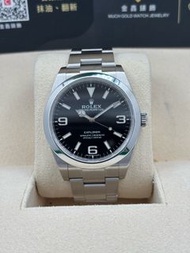 [SOLD OUT]二手 USED  ROLEX 勞力士 EXPLORER 214270 黑色 2016年11月 全套 FULL SET