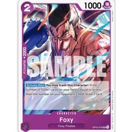 ONE PIECE CARD FOXY OP10-075 UC ENGLISH