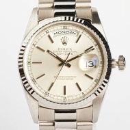 ROLEX Day-Date President 18239 White Gold Mens Watch