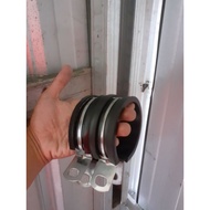 Wrx model stainless steel racing exhaust bracket clamps in various sizes