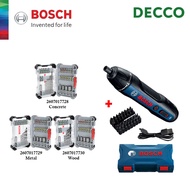 Decco BOSCH [Bundle] GO 2 Kit Smart Screwdriver-06019H2181 + BOSCH 35pcs Extra Bit Set-2607017728,26