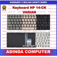 Hp Pavilion Keyboard 14-CK 14T-CM 14T-DH 240 G7 245 G7 246 G7 Q190 Q207 TPN-I131 TPN-Q188 TPN-Q207 W