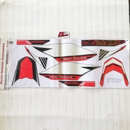 MERAH Striping sticker sticker accessories acc originalOriginal HONDA crf 150 L crf 150L crf150 red 