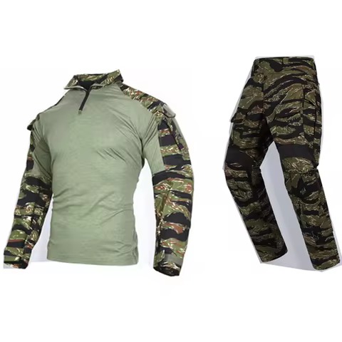 Emersongear Custom Iraq G3 Tabby Camouflage Uniforms Tactical Clothing Combat Shirt Pants Tigerstrip