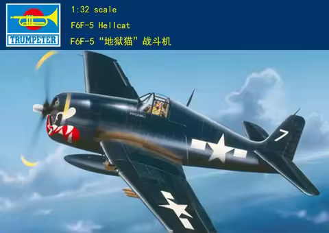 Trumpeter 1/32 02257 F6F-5 Hellcat-Scale Model Kit