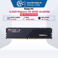 RAM G.Skill Ripjaws S5 16GB (1x16GB) DDR5 5600MHz -