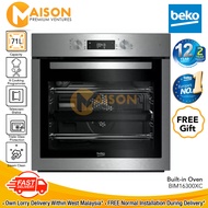 Beko Built in Oven 71Litres BIM16300XC (Made in Europe)