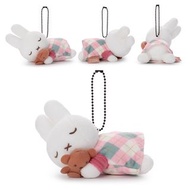 預訂日本 Miffy Check Sleeping ball chain mascot公仔 代購日本直送