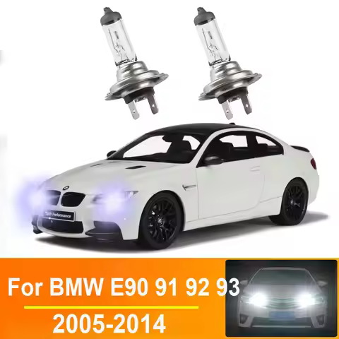 2PCS Car Halogen Headlights Standard Lamp Halogen Bulb Canbus For BMW E90 E91 E92 E93 2005 2006 2007
