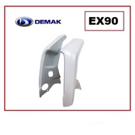 DEMAK EX90 EX 90 LEGSHIELD LEG SHIELD KEPAK SAYAP WINGS FRONT COVER FR COVER WHITE PUTIH COVER DEPAN