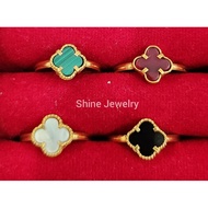 Clover Ring 1gram Light Gold