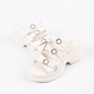 PLAYBOY รุ่น Playboy Heeled Mules Shoes รองเท้าทรงมิวล์ส้นสูง รหัส ST-HS253C133 มี 2 สี