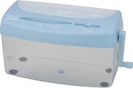 Nakabayashi Co,Ltd 3 Ways Manual Shredder for Paper&Card&CD/DVD,One Piece of Letter Size/A4 Size,Cap