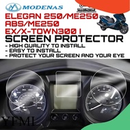 SCREEN PROTECTOR MODENAS ELEGAN250/ME250 EX/X-TOWN 300I SCREEN PROTECTOR METER DASH BOARD TINTED ACC