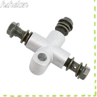 HSHELAA Brake Line Connector,  Line Coupling M10 Banjo Bolt Hydraulic Brake Adapter, Durable 3 Way B