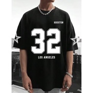 KATUN MERAH 32 Los Angeles Distro T-shirts All Size 6XL 5XL 4XL 3XL 2XL XL LMS Cool Korean Style Ful