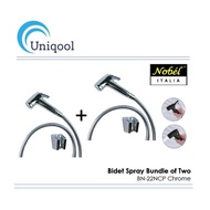 NOBEL Bidet Spray Bundle of 2 (Chrome)