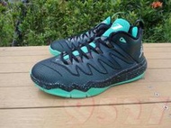 9527 NIKE JORDAN CP3 IX BG 墨綠 綠黑 螢光綠 潑墨 30周年 大童鞋 810871-308