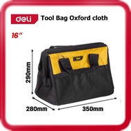 [ DELI ] (DL-P2) Tool Bag | 16 inch | Oxford Cloth | 350 x 280 x 290 mm