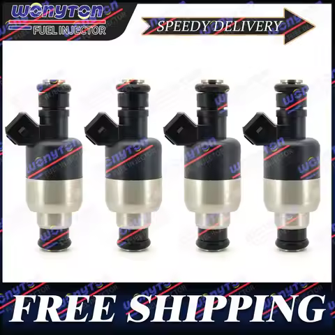 4 Pcs New Fuel Injector 17124782 Fit For Chevrolet Opel Corsa 1.4 1.6 8v Daewoo