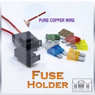 Fuse Holder Bulb Socket Wire Connector Lamp Fius Kereta Wayar Plug In Car Wiring Harness Kancil Saga