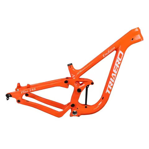 ICAN P9 Chameleon Painting Enduro 27.5/29er full suspension carbon mtb frame 210*55mm rear rock trav
