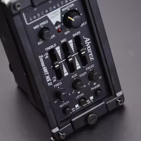 Genuine Alvarez SYSTEM 600T MKⅡ EQ Acoustic Guitar Pickup Preamp Wide Pickup