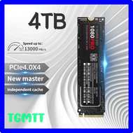 TGMTT 100% 1080PRO ของแท้4TB 2TB 1TB M.2 2280 PCIe Gen 4.0X4 NVMe Read 13000MB/S โซลิดสเตทไดรฟ์สำหรับคอนโซลเกม PS5 GJHMG