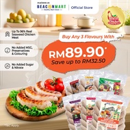 [Beacon Mart] RTC- Beacon Chicken Sausages | Ayam Sosej | 宝康海藻鸡香肠 | 420G (6 PCS)