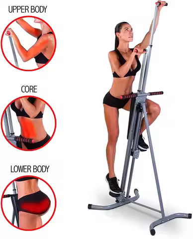 Max Climber with Mechanical Resistance And The Revolutionary Vertical Climber