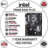 Used PRIME B360-PLUS Motherboard 64GB LGA1151 DDR4 ATX Mainboard 100% Tested Fast Ship