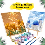 PAINTING BY NUMBER / PAINTING BY NO / PAINTING PACKAGE / PAINT BY NUMBER KIT / CANVAS