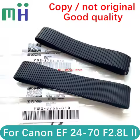 NEW For Canon EF 24-70mm F2.8L II USM Lens Zoom Rubber + Focus Rubber Grip Cover Ring EF 24-70 2.8 F