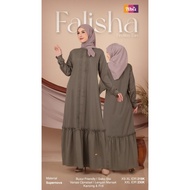 [ Garansi] Falisha Gamis Nibras Terbaru / Gamis Wanita Terbaru / Gamis