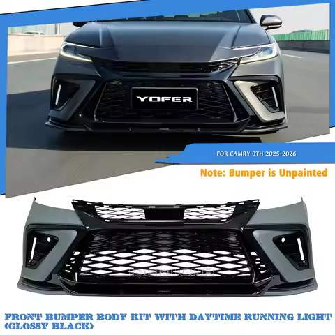 Yofer Car Front Bumper Lip Splitter Body Kit For Toyota Camry 9th Generation 2025-2026