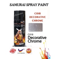 [SAMURAI] SPRAY PAINT  C018 Decorative Chrome