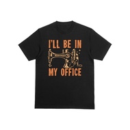 SAYA KATUN Sewing Is My Zen Short Sleeve Screen Printed T-Shirt, 100% Cotton, 330gsm