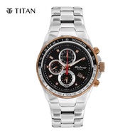Titan Octane Black Dial Chronograph Men's Watch 90085KM02