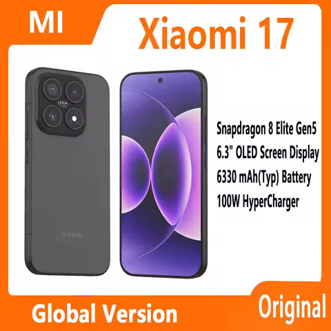 Global Version Xiaomi 17 Smartphone 5G 6.3" OLED Display Snapdragon® 8 Elite Gen 5 Leica Camera 6330