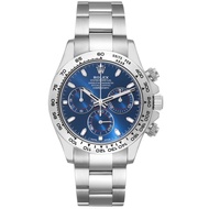 Rolex Rolex Daytona (Reference 116509). A white gold blue-dial automatic wristwatch. 2022.